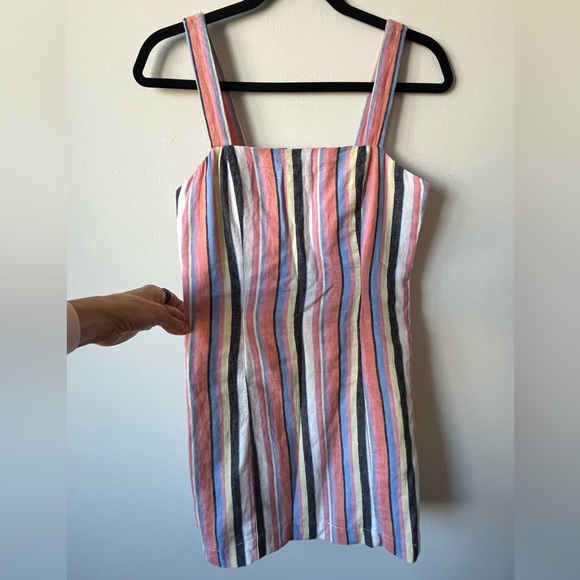 Forever 21 Pink and White Sheath Mini Dress - Picture 1 of 10
